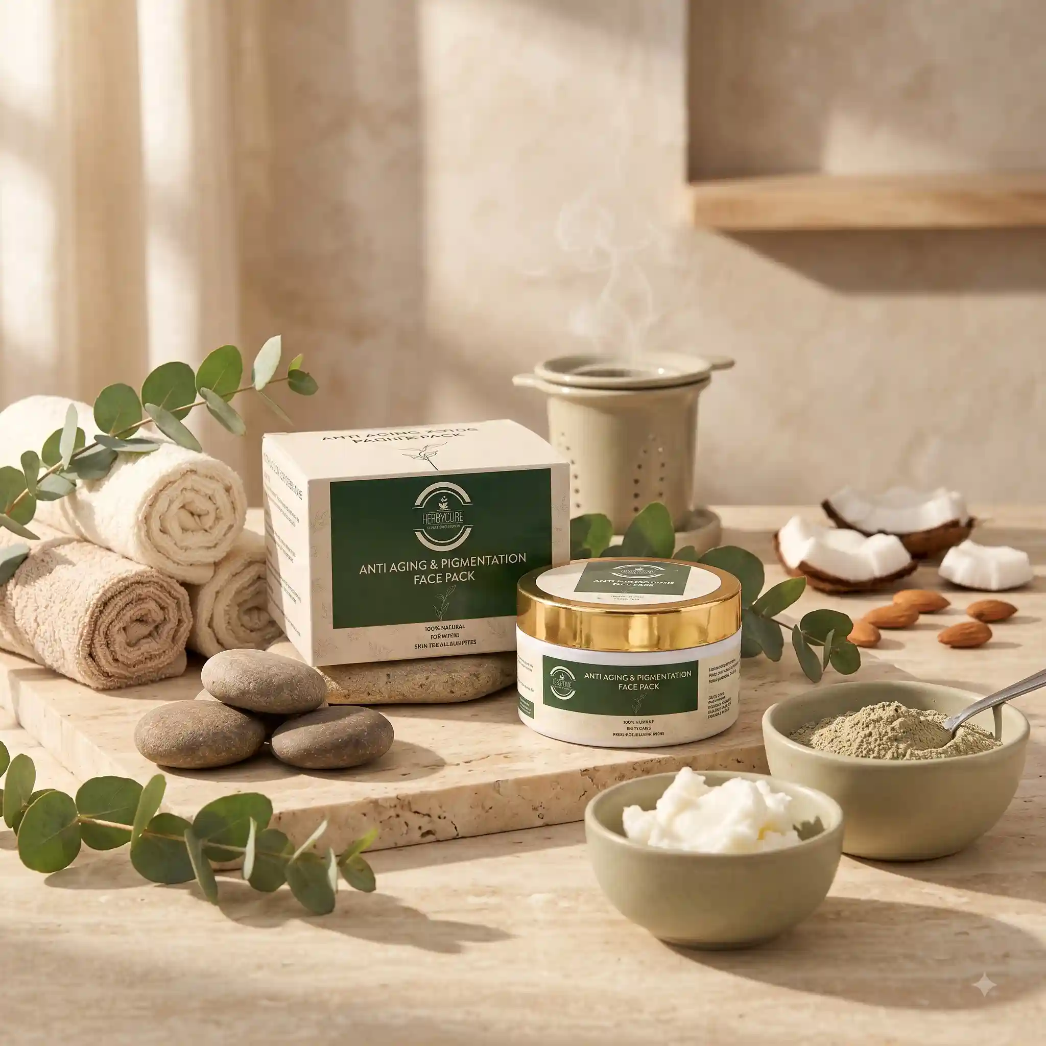 ANTI AGING & PIGMENTATION FACE PACK - HBC - 96