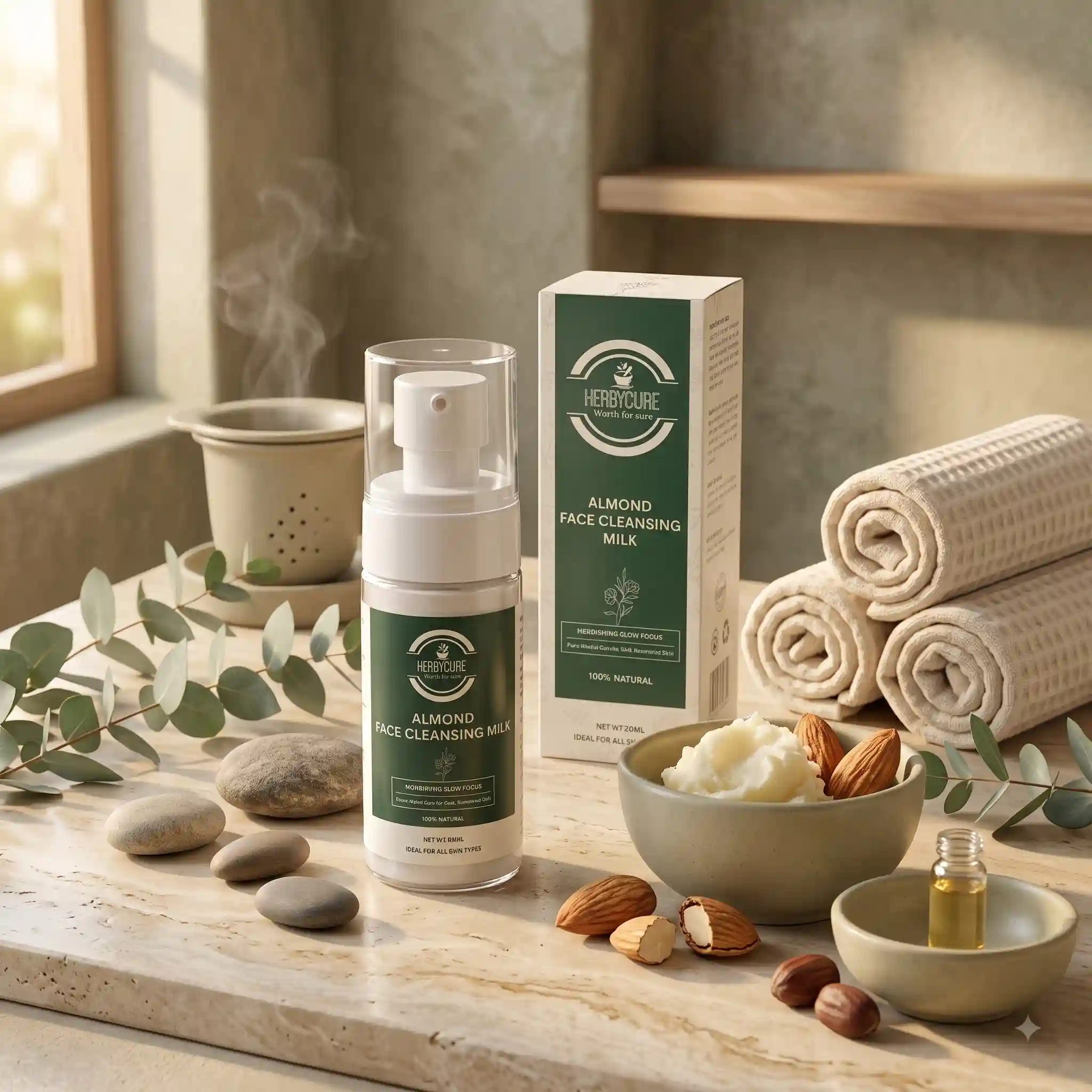 ALMOND FACE CLEANSER - HBC - 99