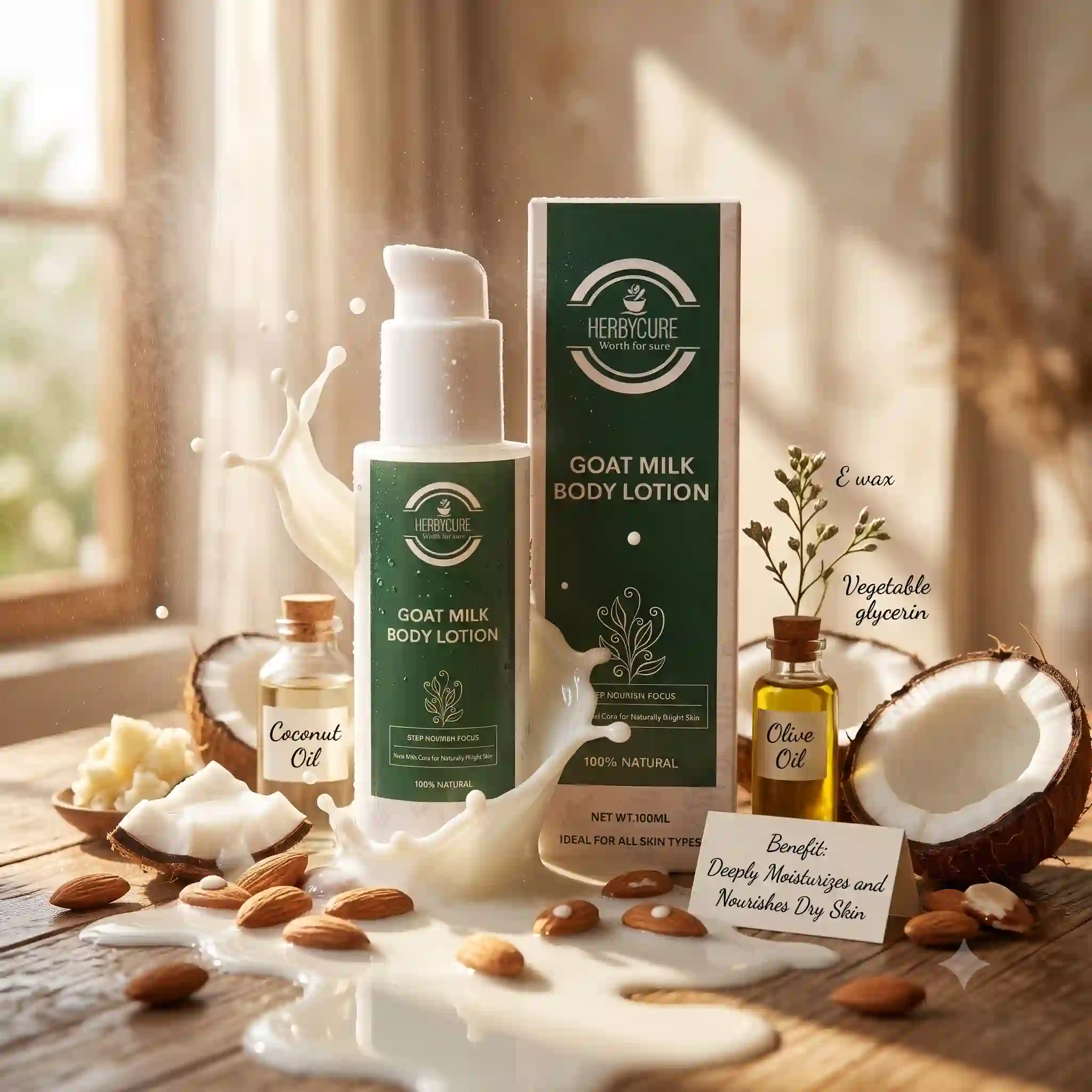 GOAT MILK BODY LOTION - HBC-68