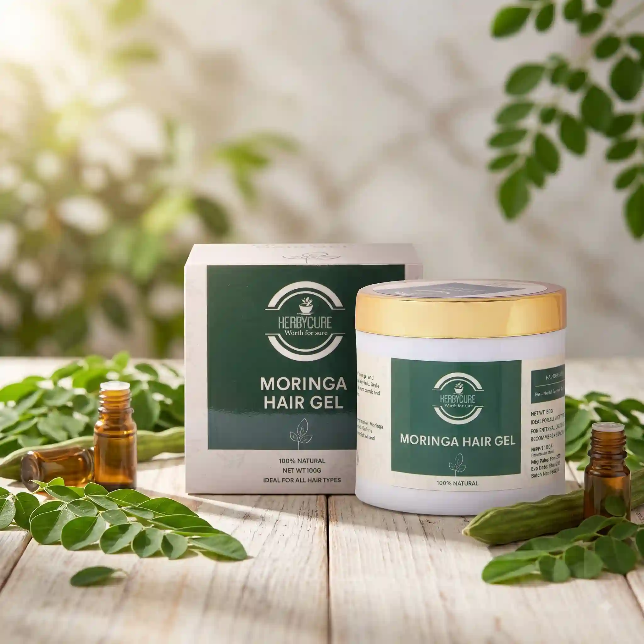 MORINGA HAIR GEL - HBC - 33