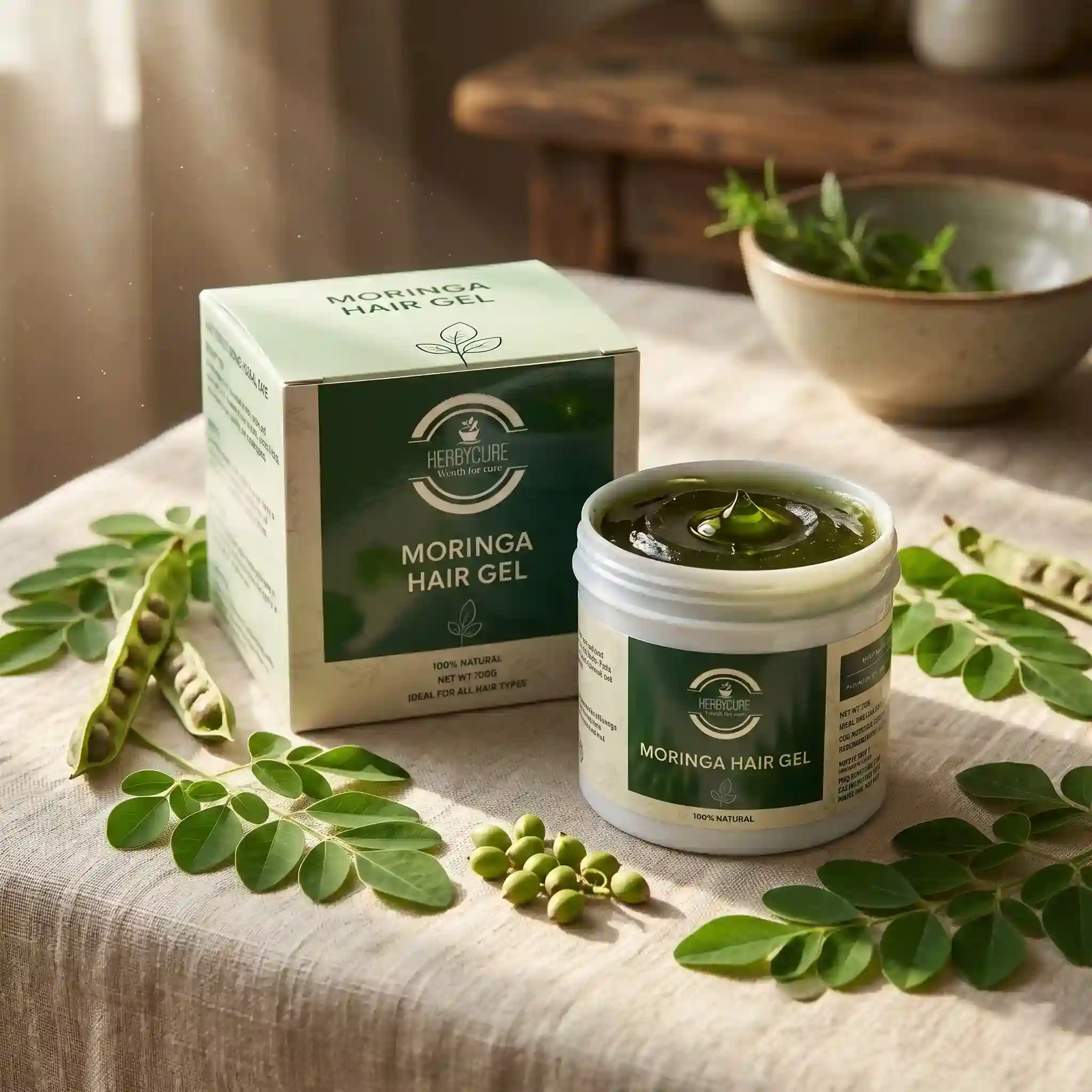 MORINGA HAIR GEL - HBC - 33
