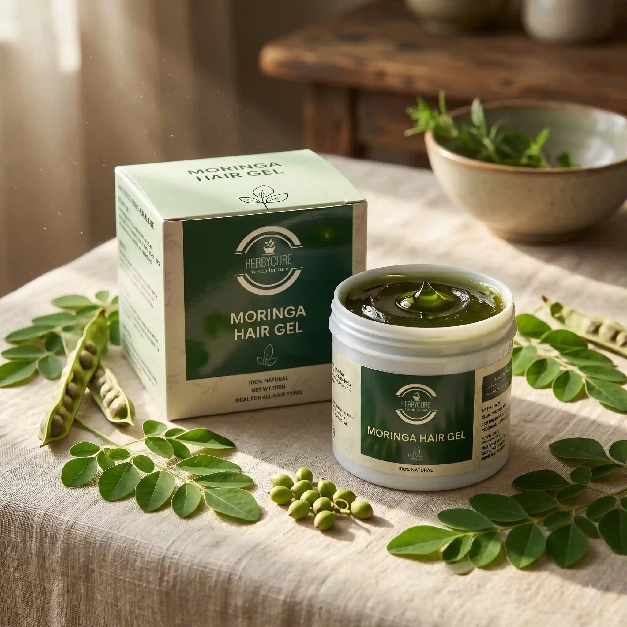 MORINGA HAIR GEL - HBC - 33