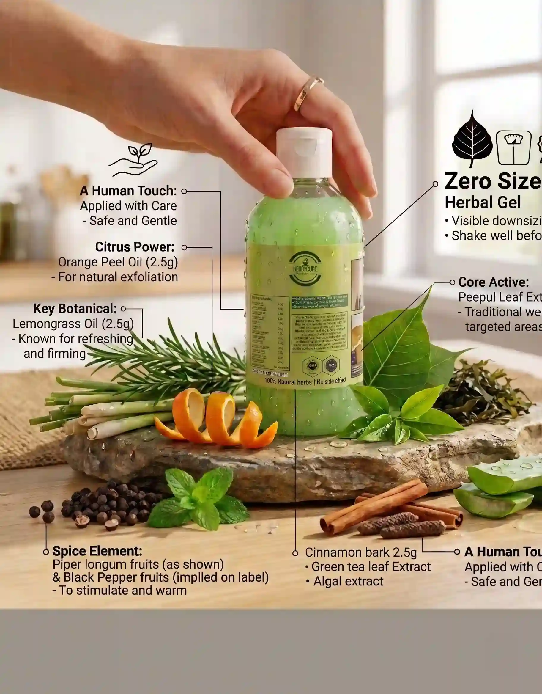 Zero Size Sliming Gel (200ml)