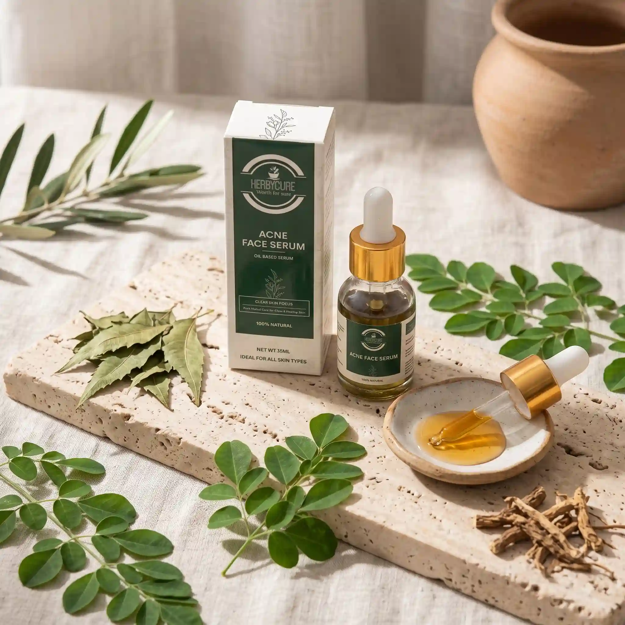 ACNE FACE SERUM - HBC - 40