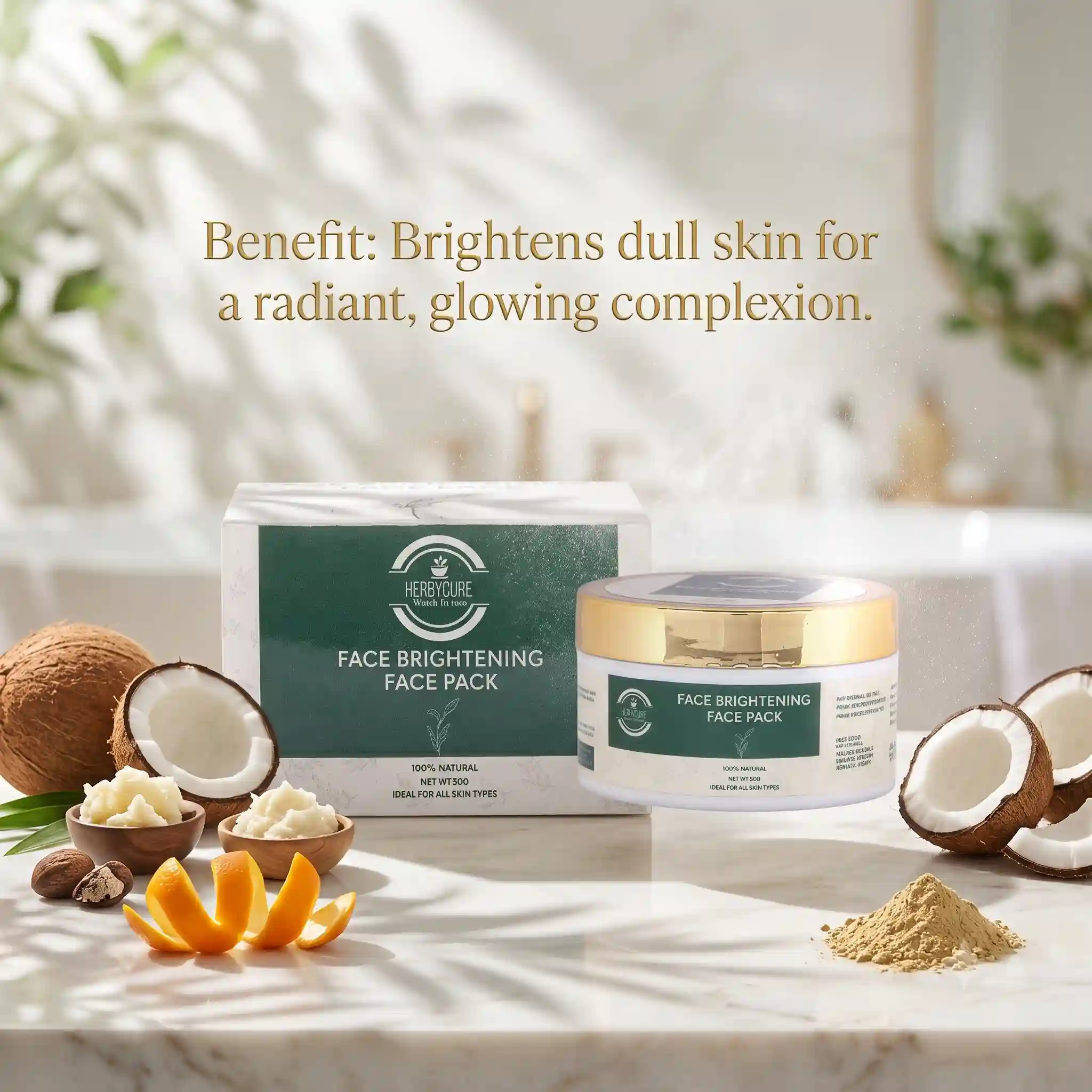FACE BRIGHTENING FACE PACK - HBC - 94