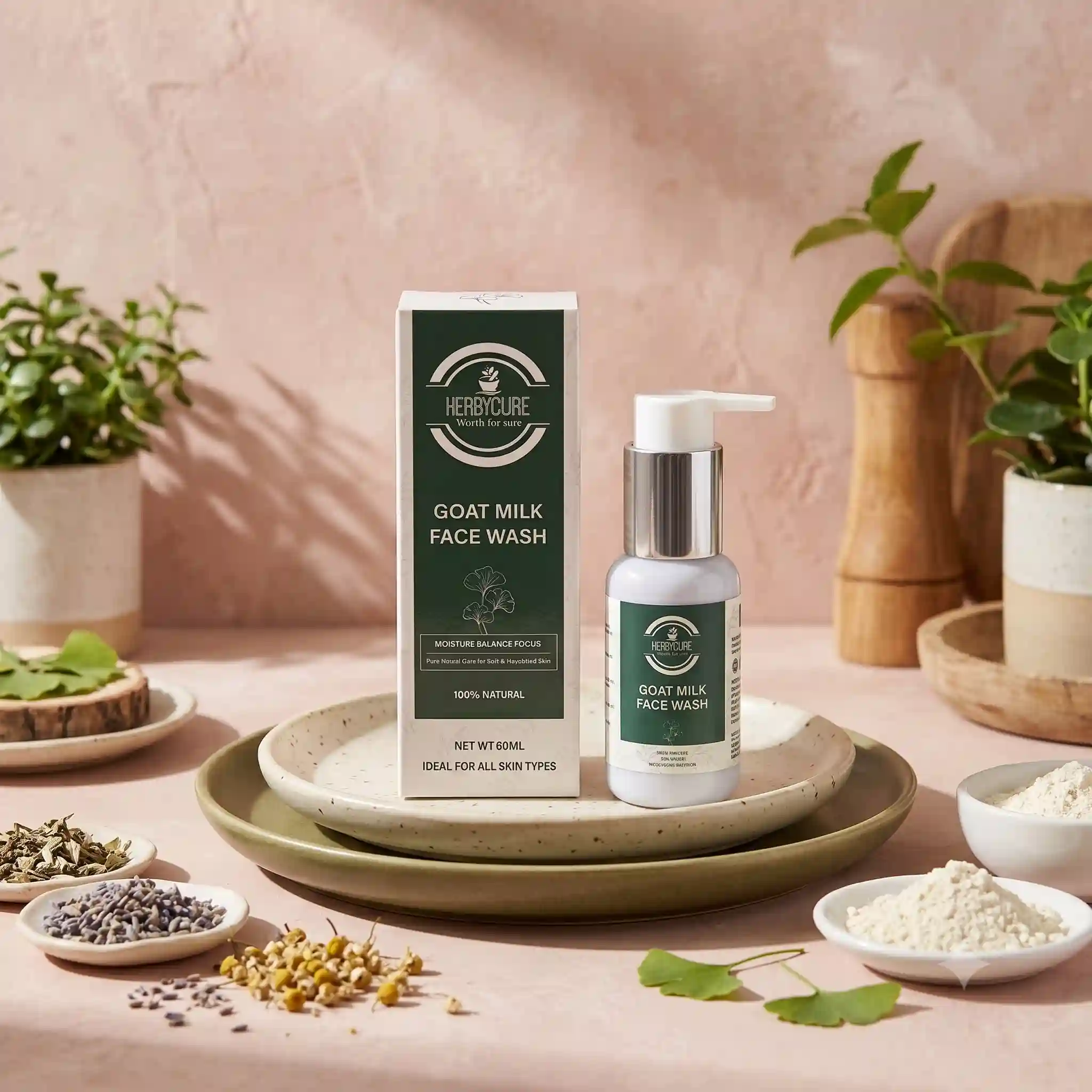 GOAT MILK FACE WASH - HBC-64