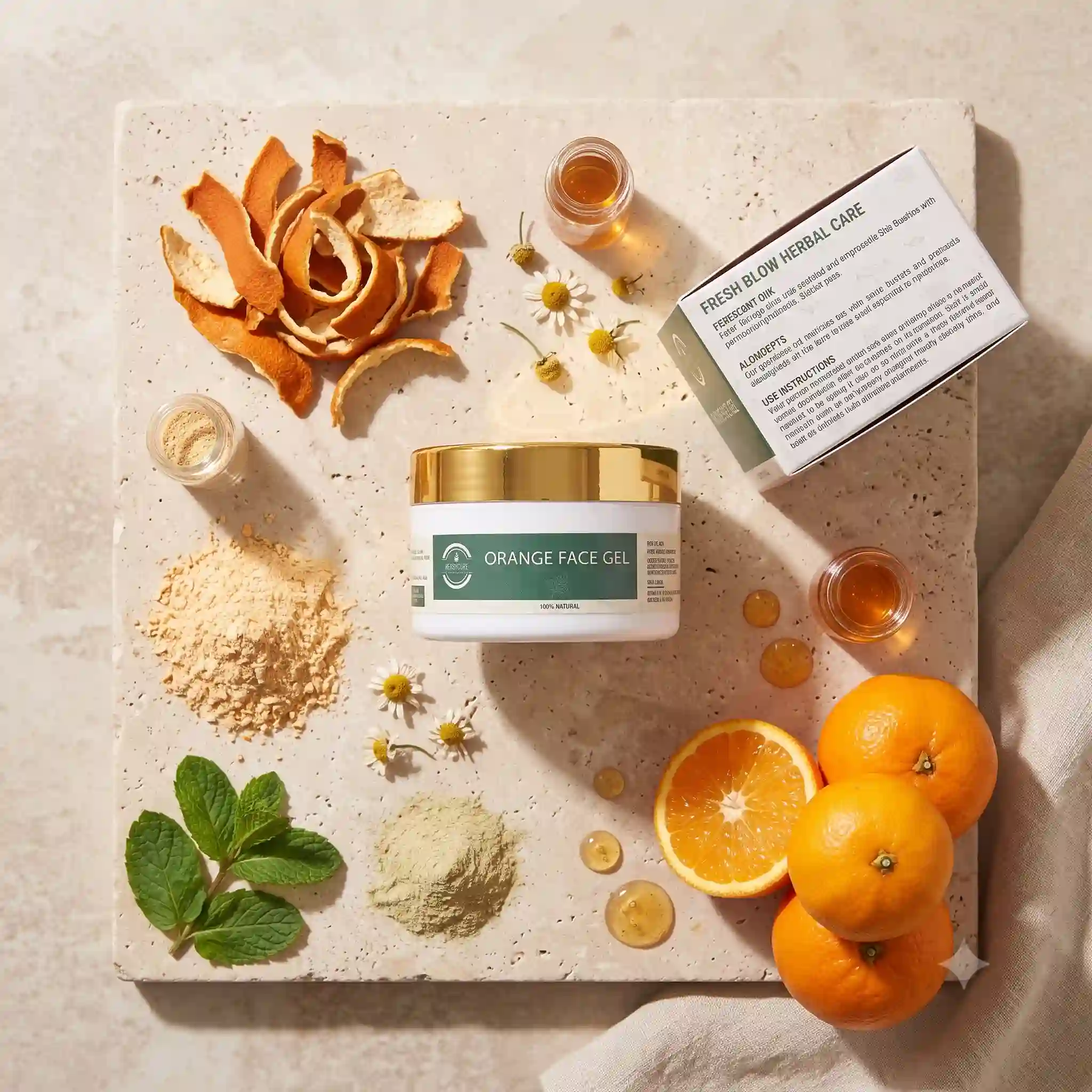 ORANGE FACE GEL - HBC - 51