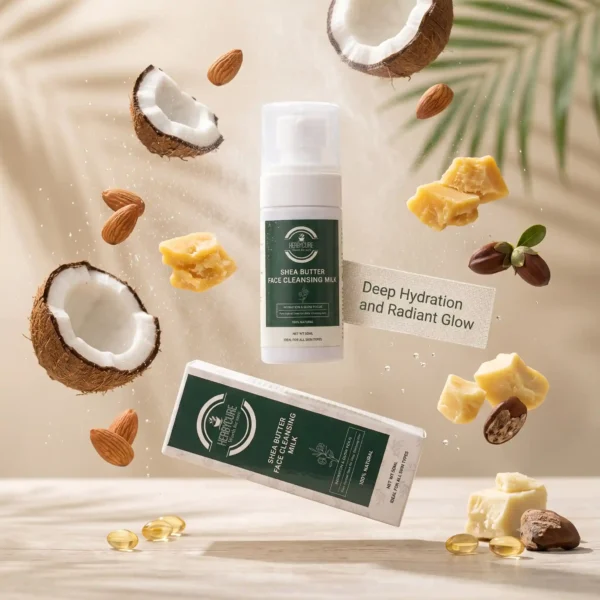shea butter face cleansing
