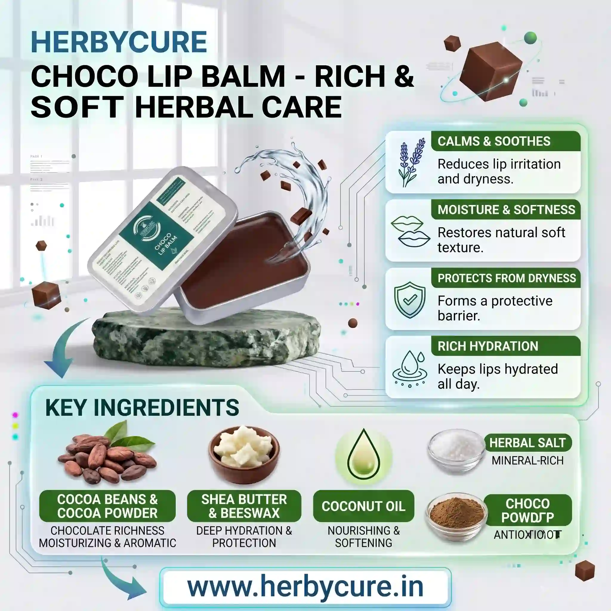 CHOCO LIP BALM - HBC - 80