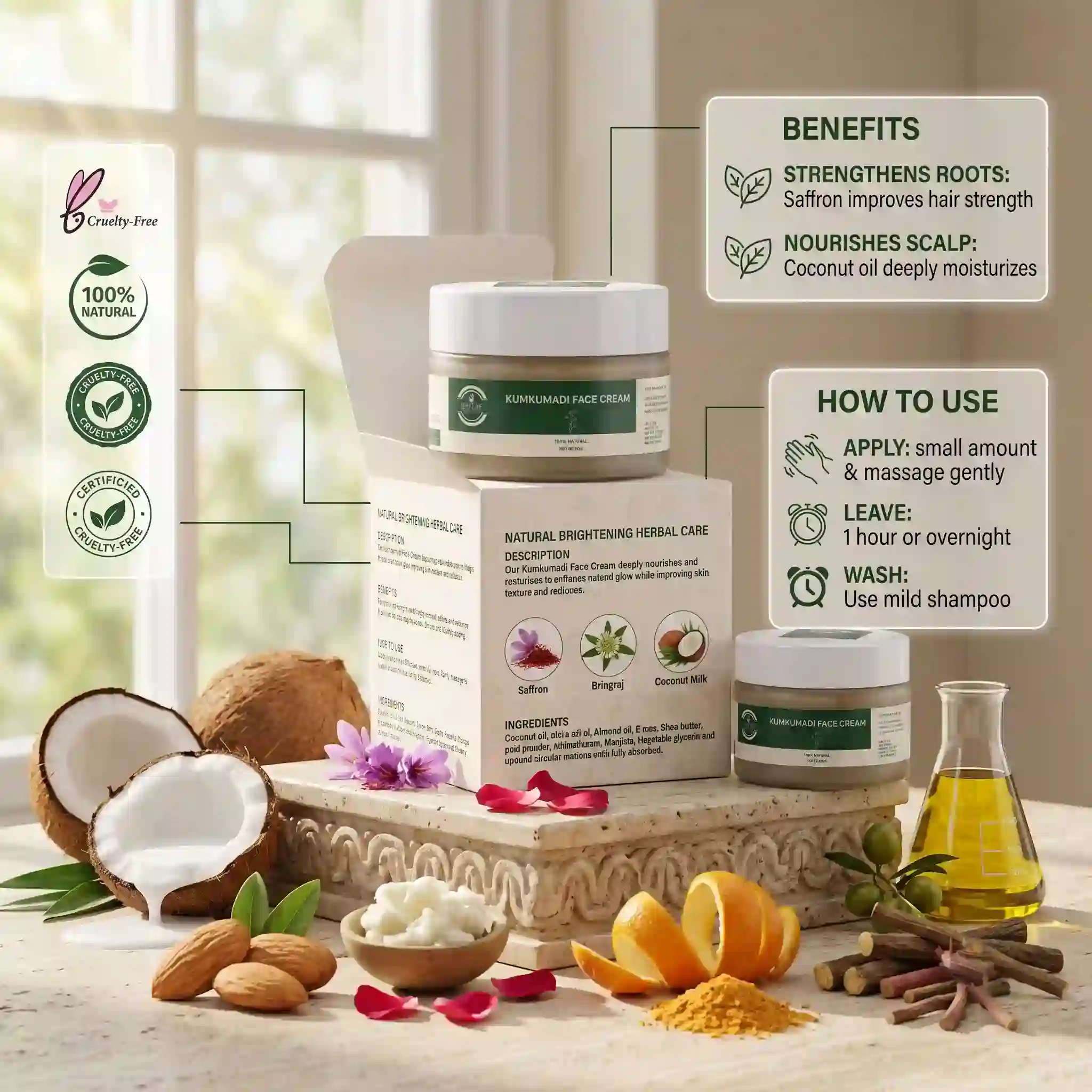 KUMKUMADI FACE CREAM - HBC - 42