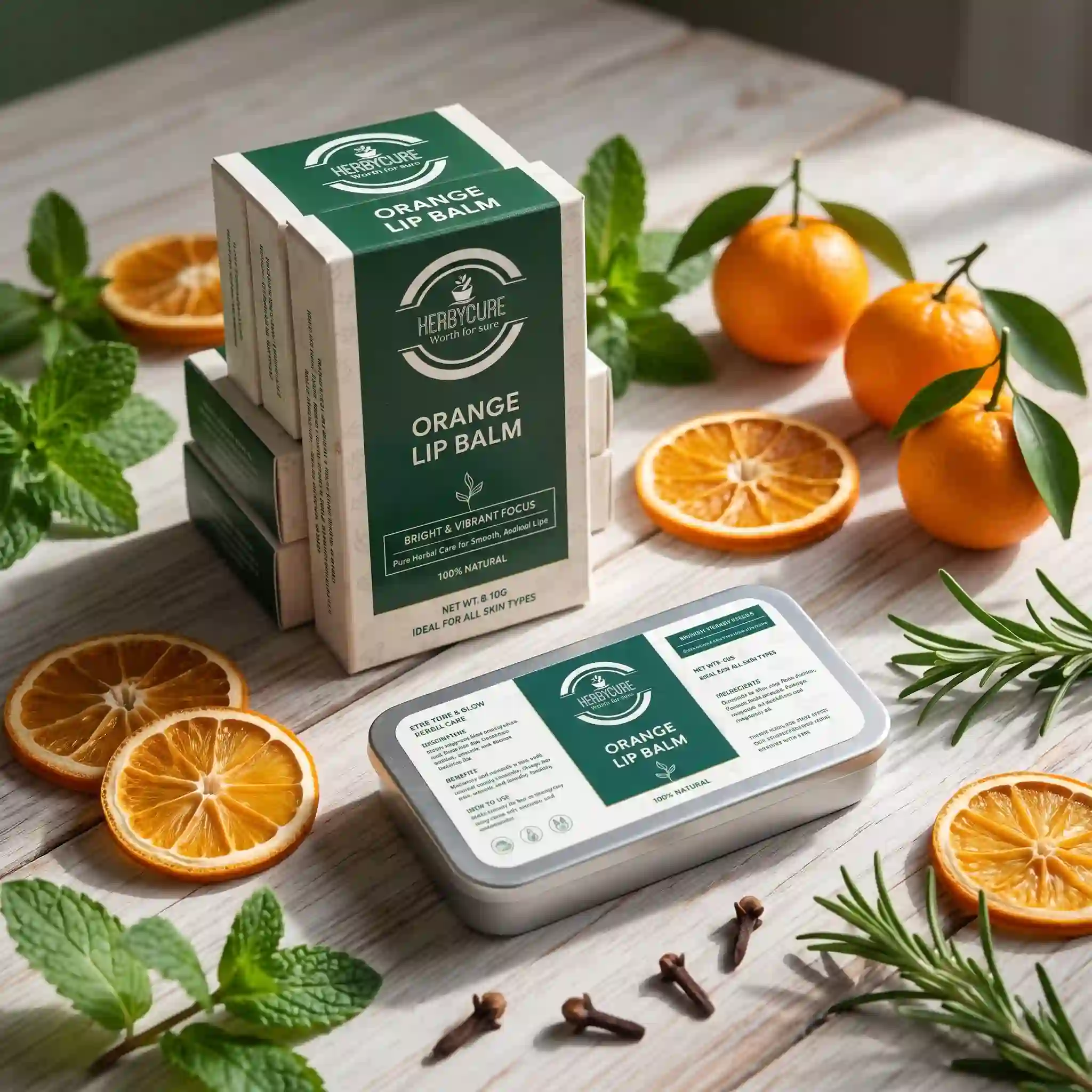 ORANGE LIP BALM - HBC-79