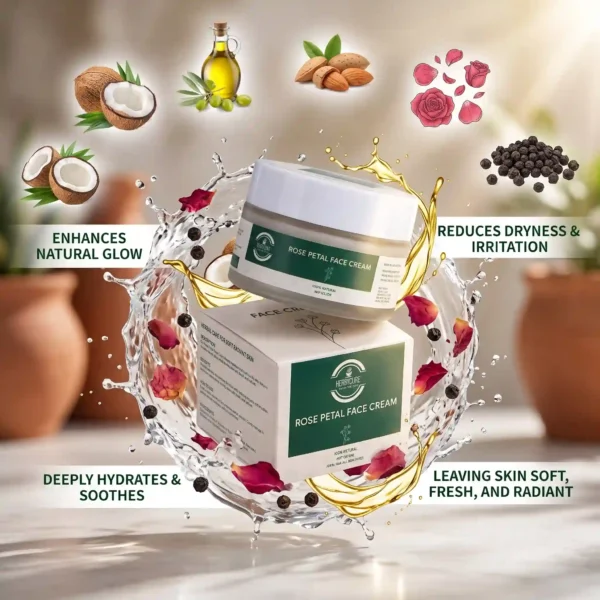 ROSE PETAL FACE CREAM - HBC - 43
