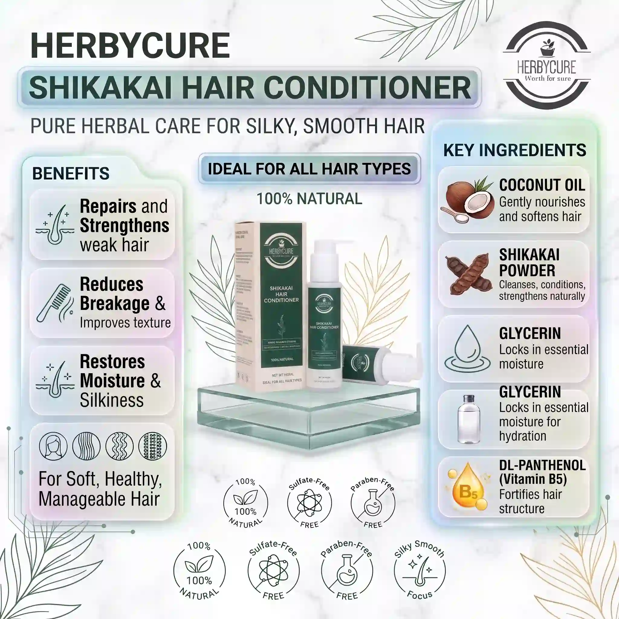SHIKAKAI HAIR CONDITIONER - HBC -109