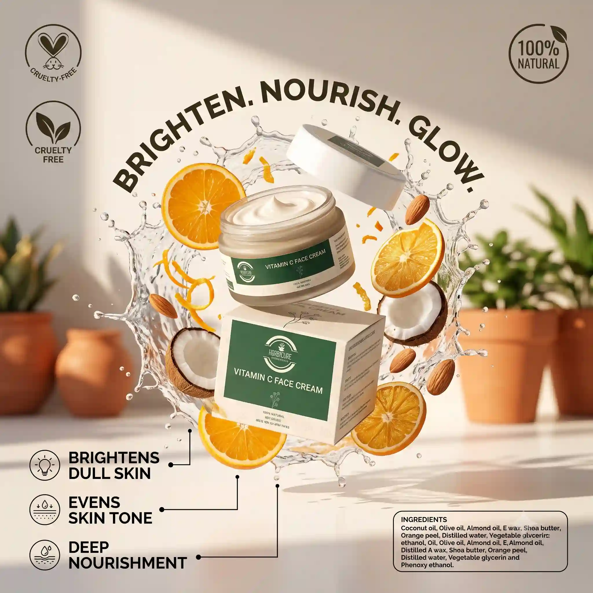 VITAMIN C FACE CREAM - HBC - 44
