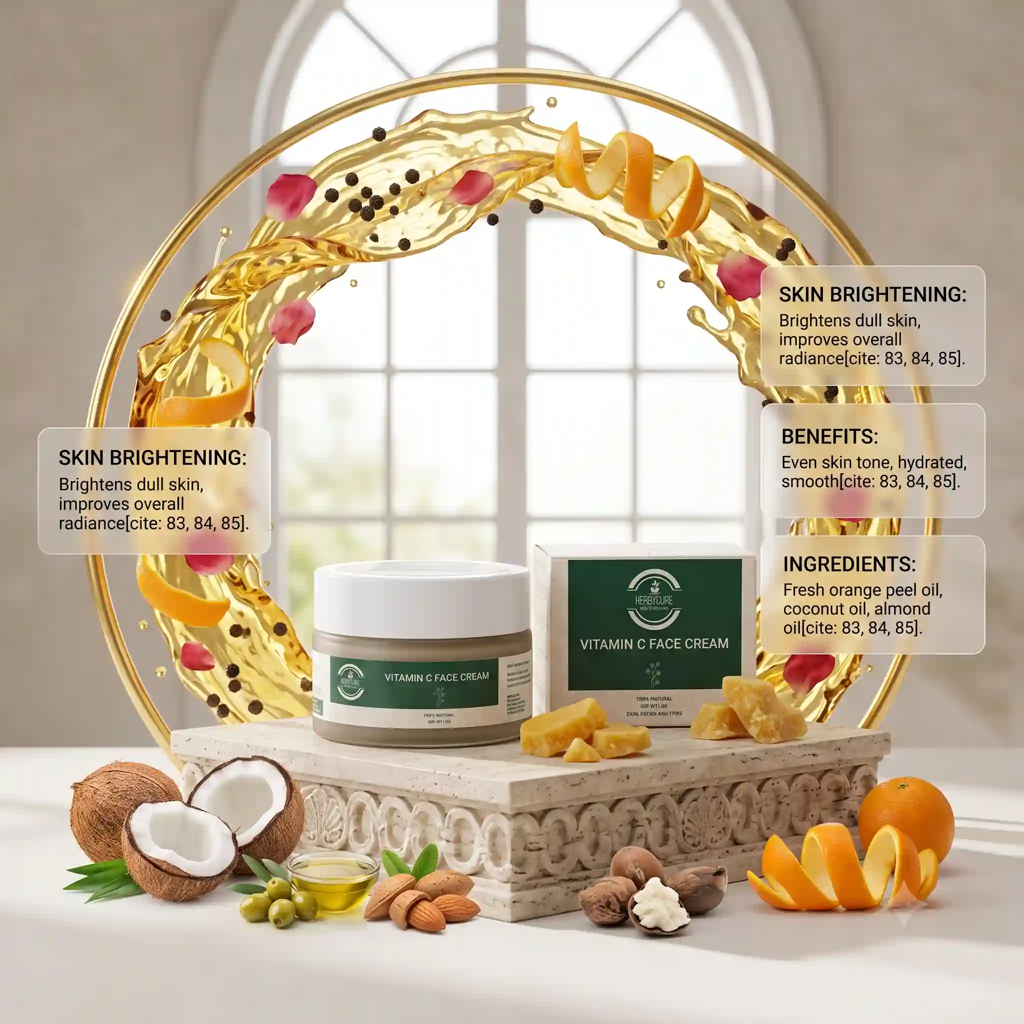 VITAMIN C FACE CREAM - HBC - 44