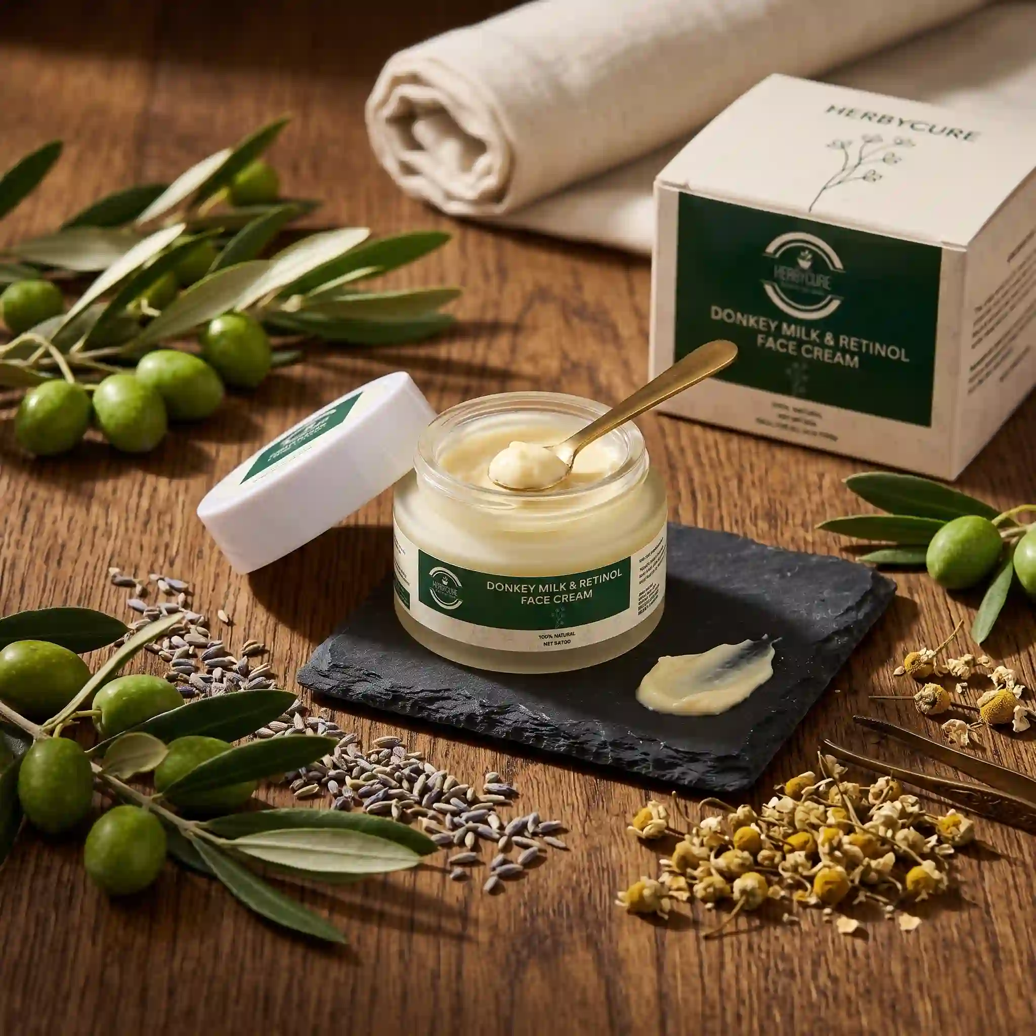 DONKEY MILK & RETINOL FACE CREAM - HBC - 49