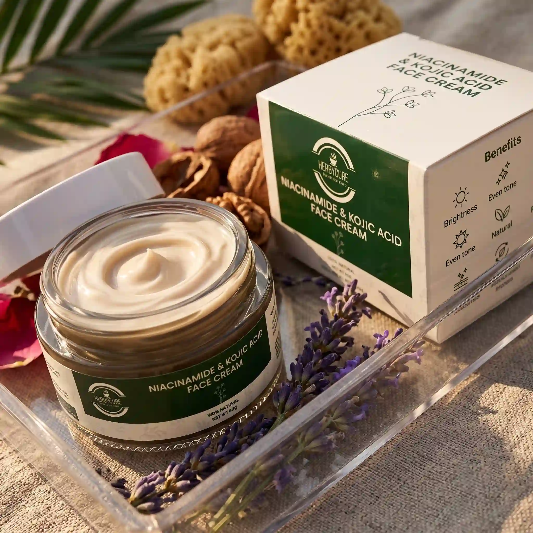 NIACINAMIDE AND KOJIC ACID FACE CREAM - HBC - 48