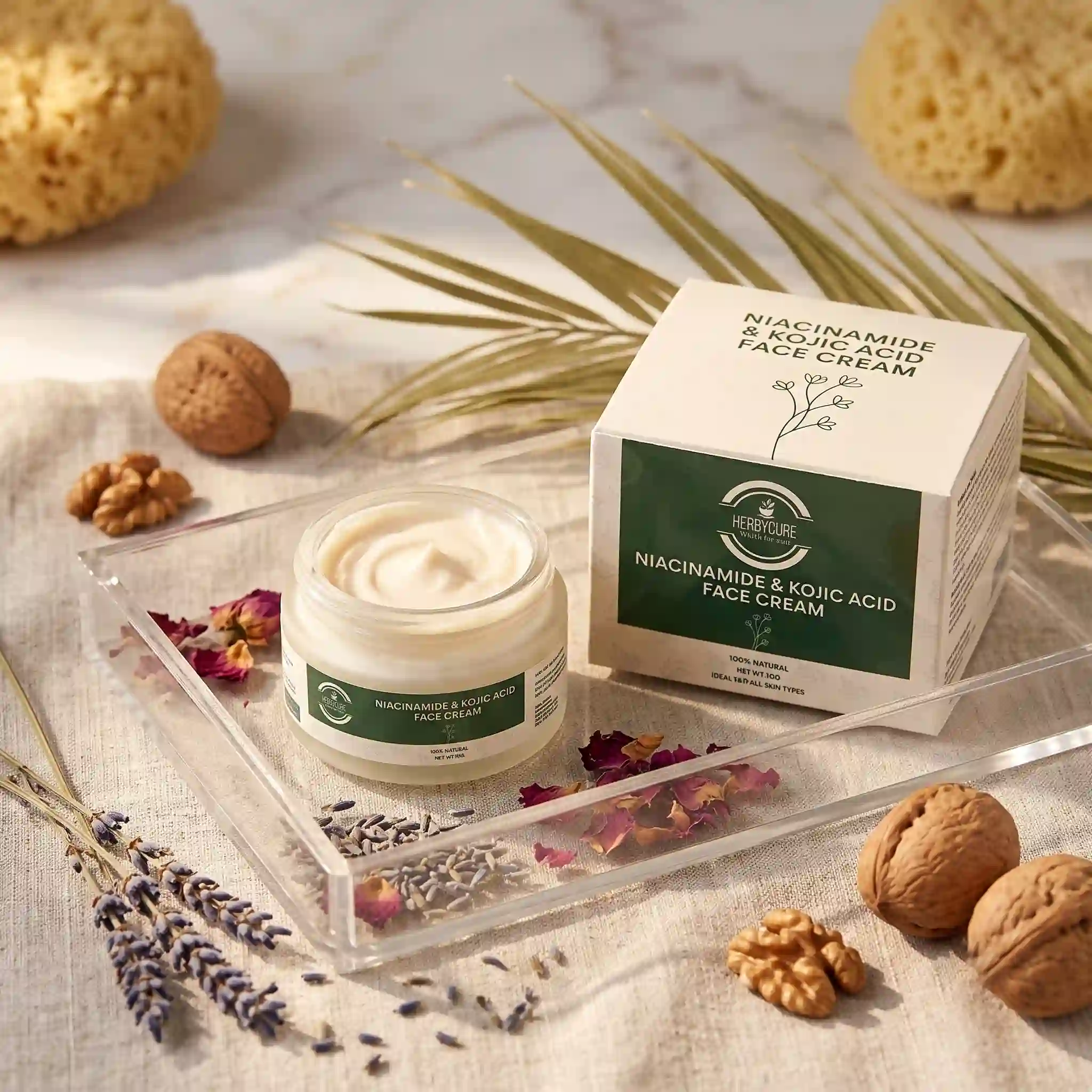 NIACINAMIDE AND KOJIC ACID FACE CREAM - HBC - 48